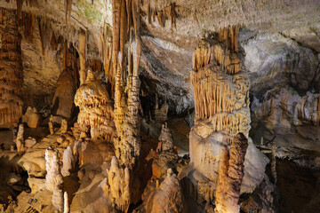 Postojna cave in Slovenia