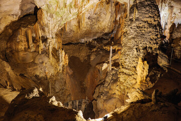 Postojna cave in Slovenia