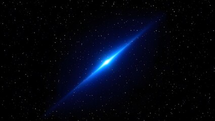 3D Electric Blue Energy Waves