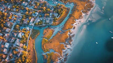 Aerial: Charleston, SC.
