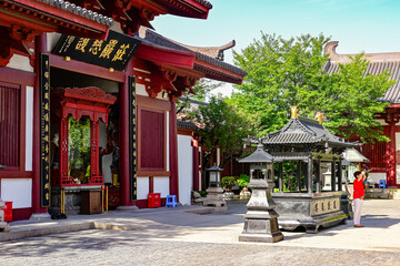 Obraz premium 上海・南翔古鎮 雲翔寺