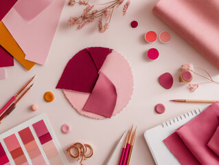 designer's creative mood board