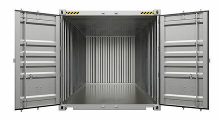Empty shipping container