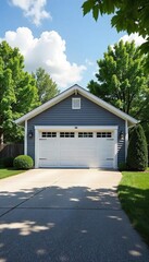 Spacious Detached Garage Ideal for Car Storage, Workshop, or Hobby Room  Ample Room, Solid Construction, Convenient Location - For Sale