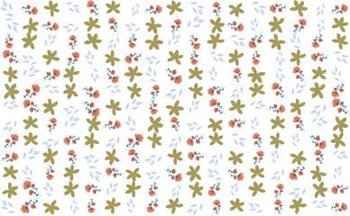 Pattern floral design seamless flower