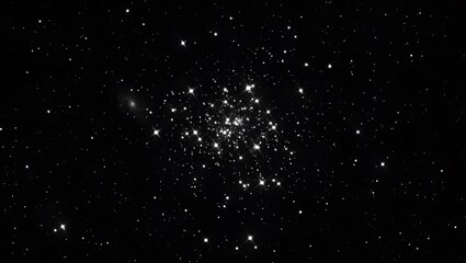 Obraz premium Stunning Night Sky with Stars and Nebula