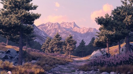 Romania's wooded mountains.