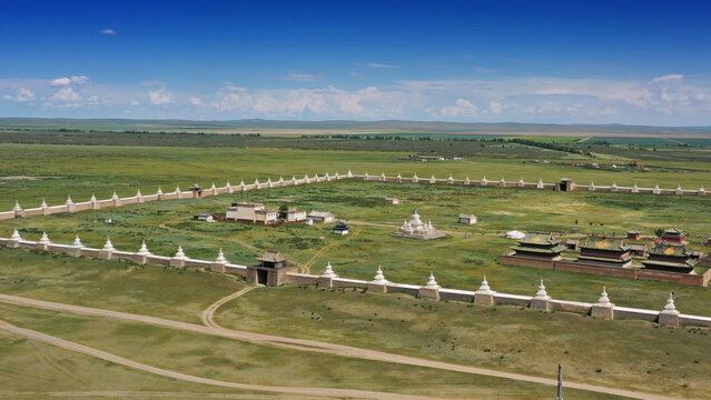 Kharkhorin Erdene Zuu Monastery in Mongolia
