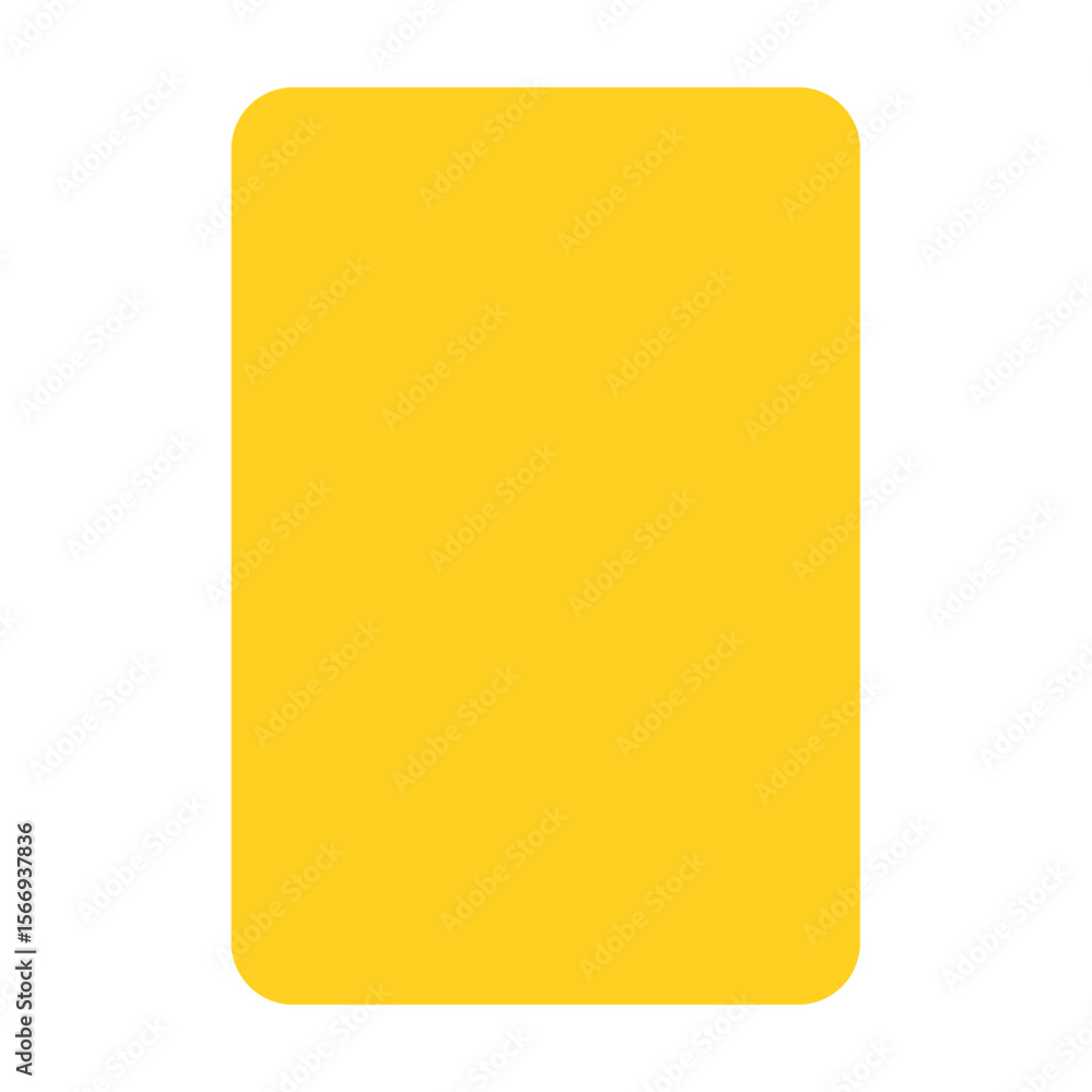 Poster a solid bright yellow shape against a backdrop, exuding a sense of simplicity and creative possibili