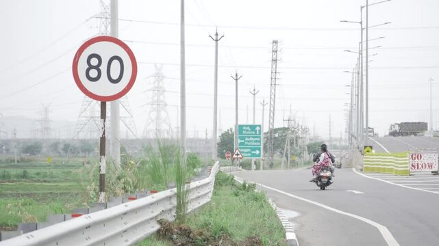 Speed Limit Ahead - 30mph