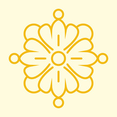 Elegant Floral Ornamental Golden Patterns for Fabric, Wallpaper, and Branding