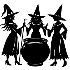 Witch Cauldron Halloween Craft