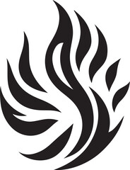 tribal tattoo silhouette 