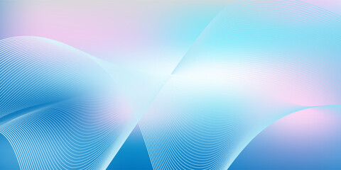 Abstract background using pastel blue and white tones, giving a sense of movement and freshness, suitable for use as a background