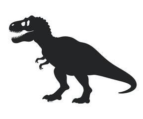 Tyrannosaurus Rex Silhouette A Powerful Predator from the Cretaceous Period