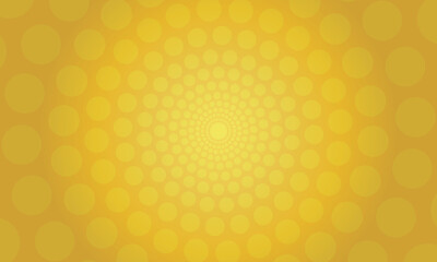 Horizontal magical autumn background in pop art style