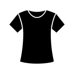 t shirt icon silhouette on white background (3).svg