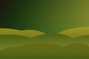 Obraz premium Abstract rolling hills with subtle grain texture and gradient color transition