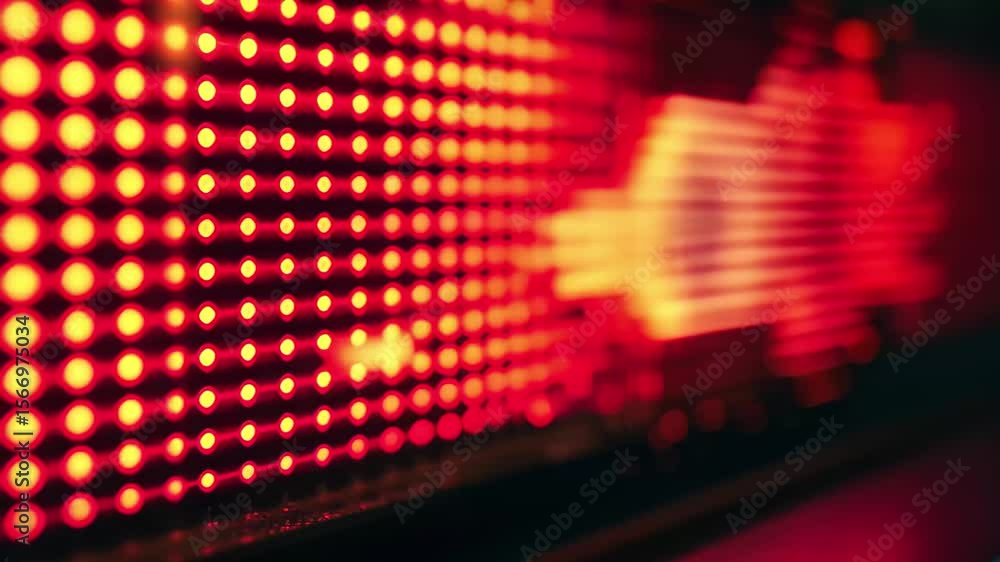 Poster pixelated downloading progress bar displayed on digital interface in a dark environment, pixelated d