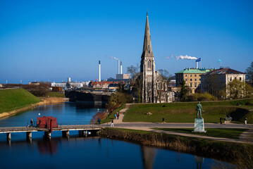St Alban's Church in Copenhagen, Denmark