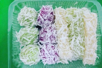 Sweet Coconut Rainbow Treats