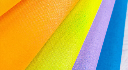 Fabric for embroidery. Color canvas in the shop for embroidery. Accessories for hobbies