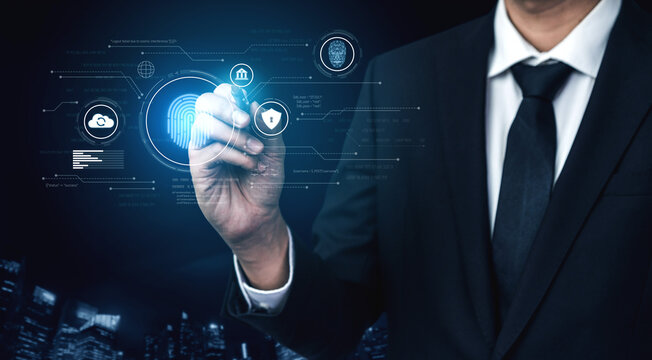 Biometric identity system using fingerprint and facial recognition to secure cloud access, protect sensitive data, and authenticate users in digital platforms Vouch