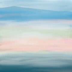 Watercolor painting abstract pastel background