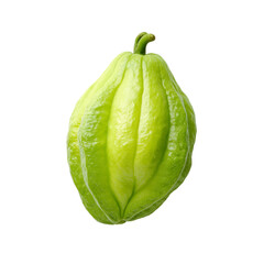 A vibrant green Buddha's Hand fruit with a unique appearance