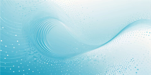 Abstract blue wave design with flowing lines and smooth water texture background