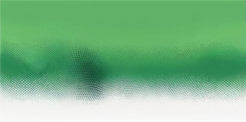Abstract green background with a futuristic halftone wave pattern, ideal for digital art and tech business designs