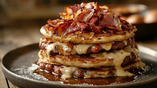 staffordshire oatcakes british pancake dish video