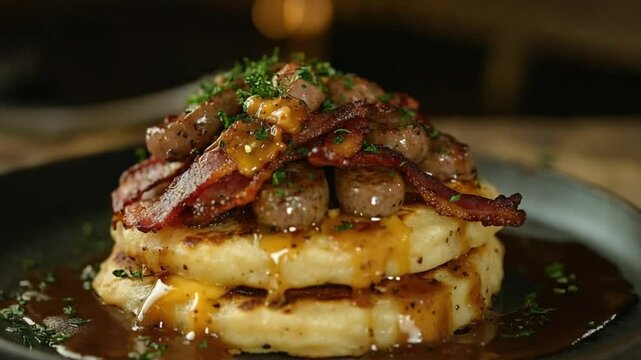 staffordshire oatcakes british pancake dish video