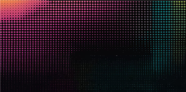 Abstract colorful background with a vibrant mosaic pixel pattern, perfect for a digital art disco club party illustration