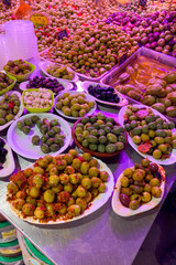 The Atarazanas Central Market is a vibrant and historic marketplace known for its fresh local produce, seafood, and lively atmosphere in Malaga, Spain