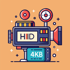 HD video recording UI for media design