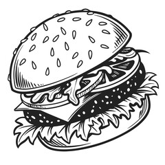 burger with a burger