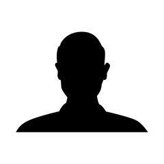 Vector flat illustration. Avatar, user profile, face icon, profile picture. Suitable for social media profiles, icons, splash screens and as a template.