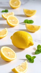lemon and mint