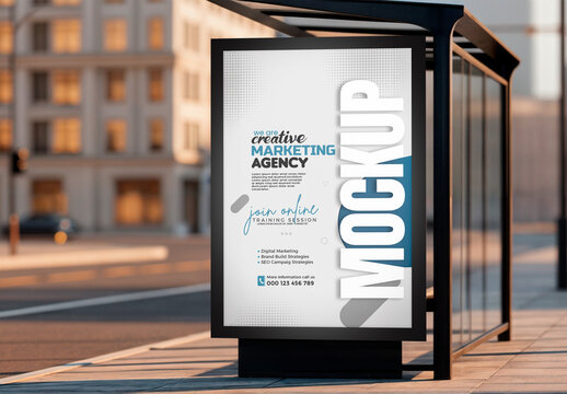Bus Stop Mockup