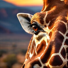 With their unique adaptations, giraffes possess exceptional eyesight, crucial for spotting predators and navigating the vast African savanna