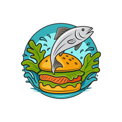 Fish burger 