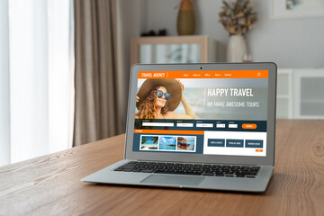 Online travel agency website for modish search and travel planning offers deal and package for...