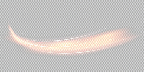 Obraz premium Realistic red light effect isolated on transparent background. Glowing neon flare, lens glow, sparkle, and burst—perfect for overlays, photo editing, web design, and visual effects