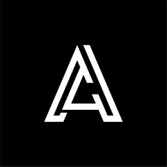 Abstract initial letter A logo design. Icon for luxury, elegant and simple business Vector