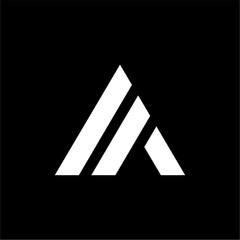 Abstract initial letter A logo design. Icon for luxury, elegant and simple business Vector