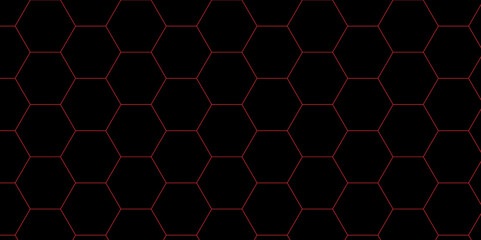 geometric hexagonal shapes for a tech metal mesh texture backdrop. Honeycomb-patterned vector illustration. geometric hexagonal grid for a sweet, yellow, and orange abstract background. hexagonal mesh