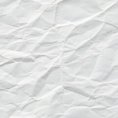 Fototapeta premium An abstract texture shot showcasing a detailed view of a crumpled sheet of paper, highlighting the intricate patterns of the paper's surface.