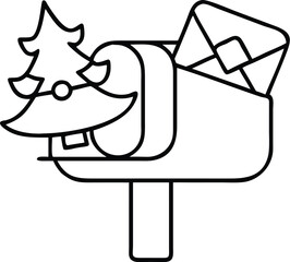 christmas coloring pages, illustration, for kids. winter coloring pages