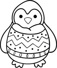christmas coloring pages, illustration, for kids. winter coloring pages